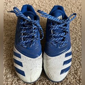 Adidas Icon Cleats (blue & white)